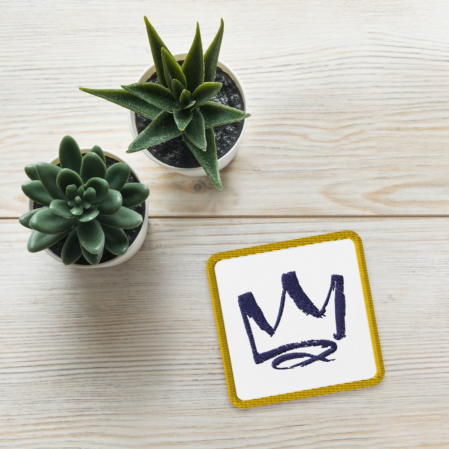 Worthfulness Crown Patch for Clothes, Bags or Hats